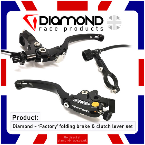Diamond set leve freno e - diamond,